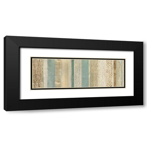 Placidity III Black Modern Wood Framed Art Print with Double Matting by Reeves, Tom