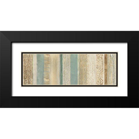 Placidity III Black Modern Wood Framed Art Print with Double Matting by Reeves, Tom