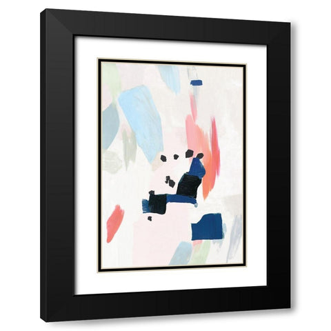 Pure Adolescence Black Modern Wood Framed Art Print with Double Matting by Reeves, Tom