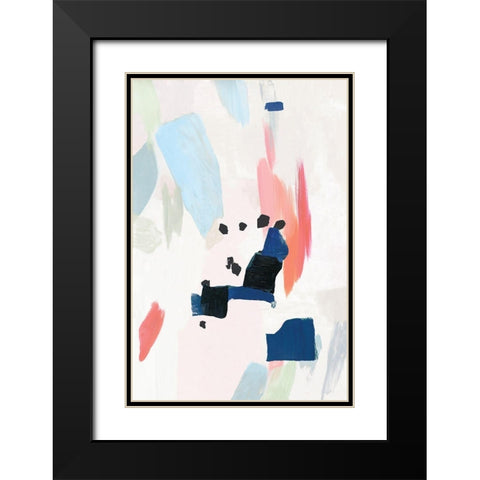 Pure Adolescence Black Modern Wood Framed Art Print with Double Matting by Reeves, Tom