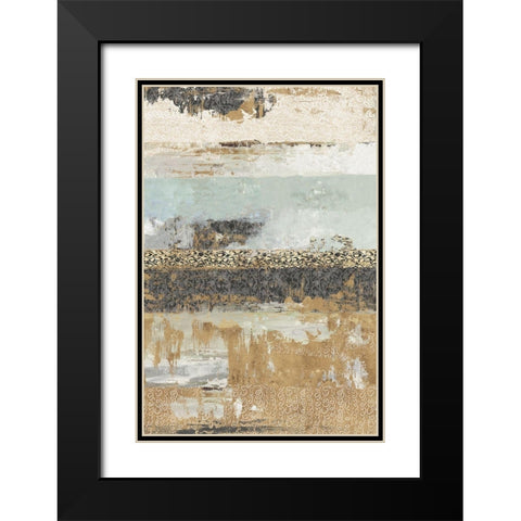 Bare V Black Modern Wood Framed Art Print with Double Matting by Reeves, Tom