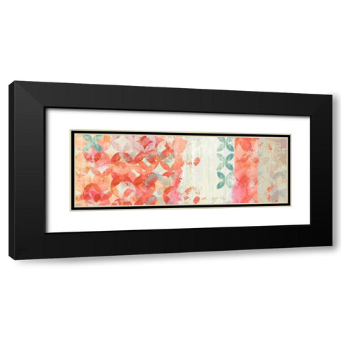 Valentine II Black Modern Wood Framed Art Print with Double Matting by Reeves, Tom