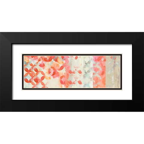 Valentine III Black Modern Wood Framed Art Print with Double Matting by Reeves, Tom