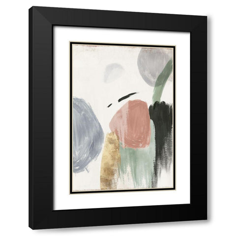 Balance of Amusement  Black Modern Wood Framed Art Print with Double Matting by Reeves, Tom