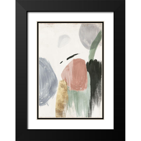 Balance of Amusement  Black Modern Wood Framed Art Print with Double Matting by Reeves, Tom