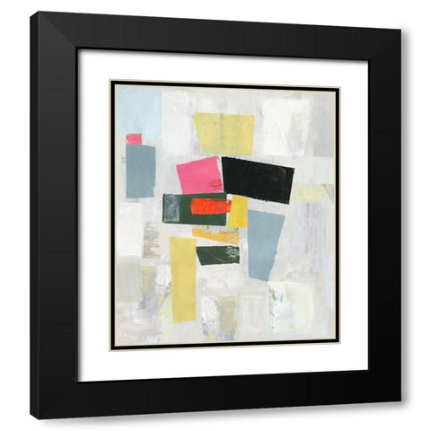Fixed Ideas II  Black Modern Wood Framed Art Print with Double Matting by Reeves, Tom