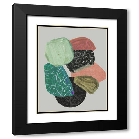 New Slang  Black Modern Wood Framed Art Print with Double Matting by Reeves, Tom