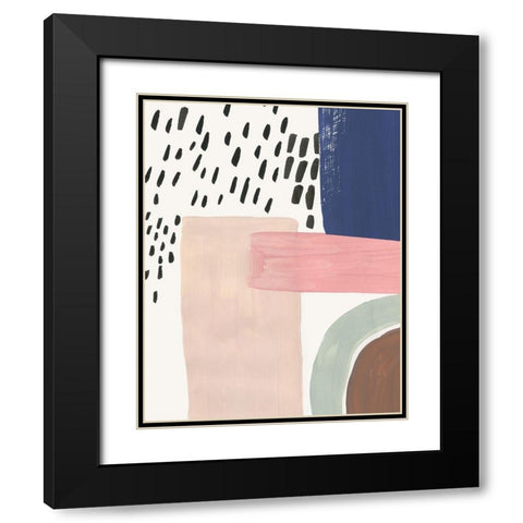 Escaping Stiffness Black Modern Wood Framed Art Print with Double Matting by Reeves, Tom