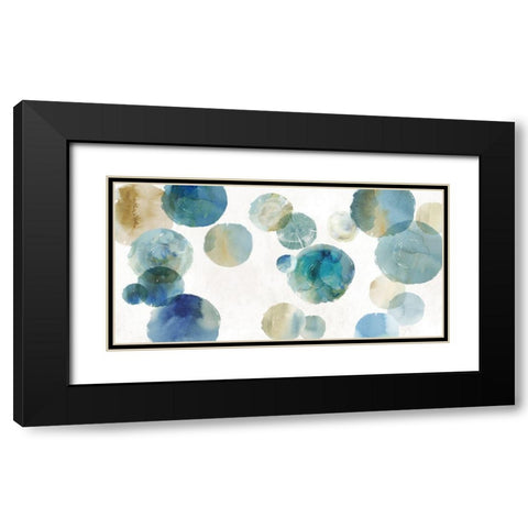 Echoing Depth  Black Modern Wood Framed Art Print with Double Matting by Reeves, Tom