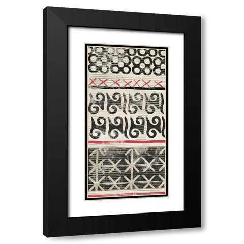 Ancient Stories I Black Modern Wood Framed Art Print with Double Matting by Reeves, Tom