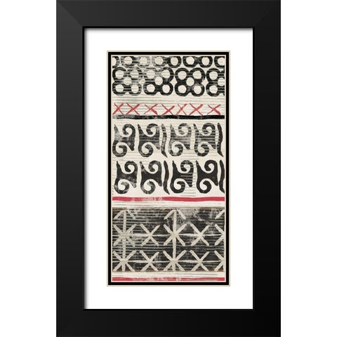 Ancient Stories I Black Modern Wood Framed Art Print with Double Matting by Reeves, Tom