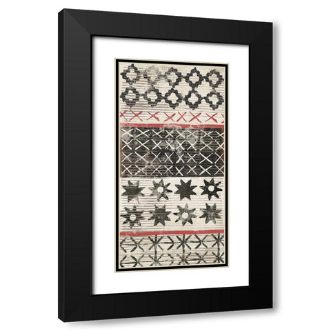 Ancient Stories II Black Modern Wood Framed Art Print with Double Matting by Reeves, Tom