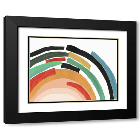 Covered Black Modern Wood Framed Art Print with Double Matting by Reeves, Tom