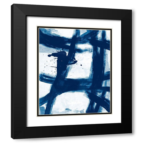 Magnets Black Modern Wood Framed Art Print with Double Matting by Reeves, Tom