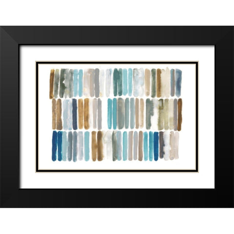 Trumpet Songs Black Modern Wood Framed Art Print with Double Matting by Reeves, Tom
