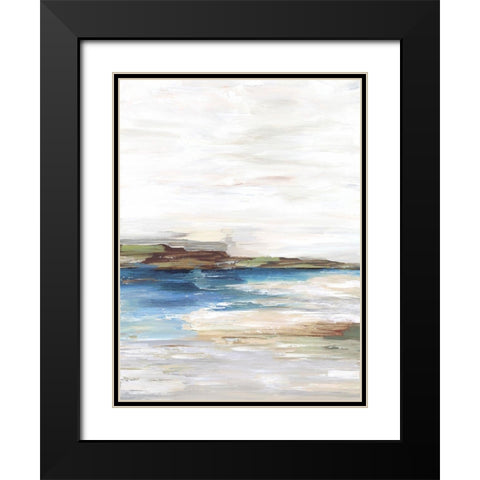 Distant Lands II Black Modern Wood Framed Art Print with Double Matting by Reeves, Tom