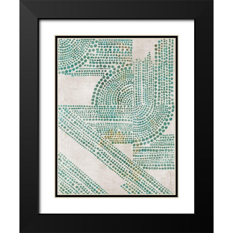 Follow Us I  Black Modern Wood Framed Art Print with Double Matting by Reeves, Tom