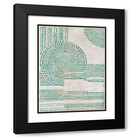 Follow Us II Black Modern Wood Framed Art Print with Double Matting by Reeves, Tom