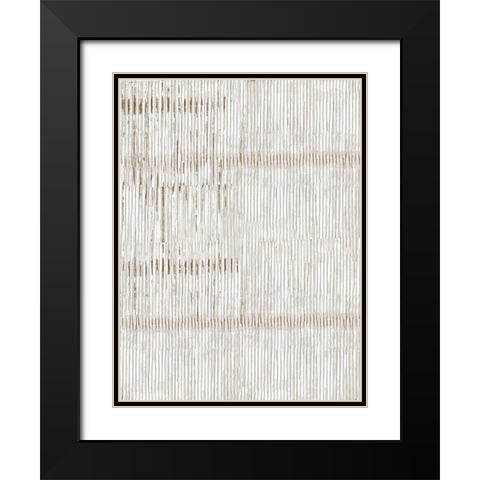 Bamboo Passing I  Black Modern Wood Framed Art Print with Double Matting by Reeves, Tom