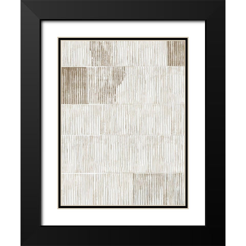 Bamboo Passing II Black Modern Wood Framed Art Print with Double Matting by Reeves, Tom