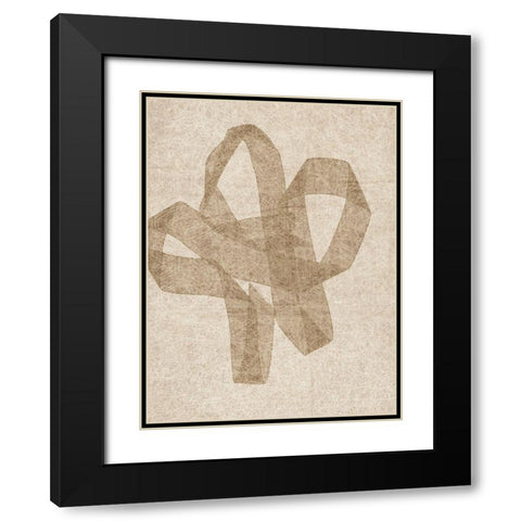 Soft Light II Black Modern Wood Framed Art Print with Double Matting by Reeves, Tom