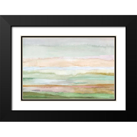 Pursuit Black Modern Wood Framed Art Print with Double Matting by Reeves, Tom