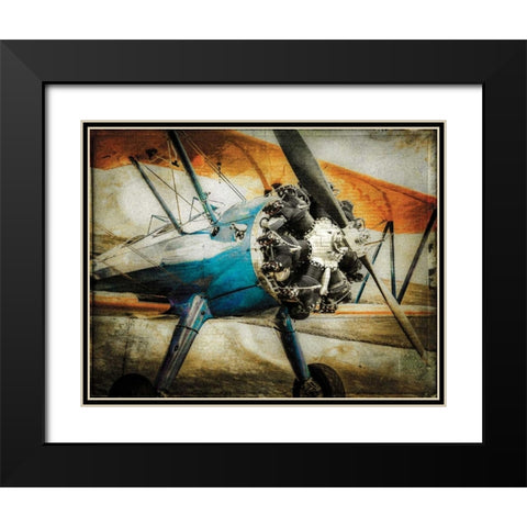 Boyancy I Black Modern Wood Framed Art Print with Double Matting by James, Richard