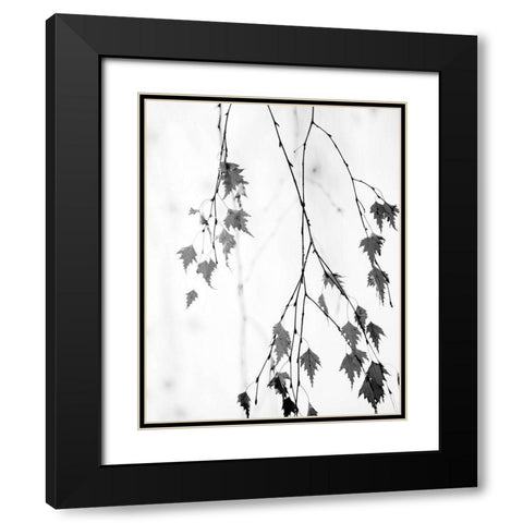 Subtle Black Modern Wood Framed Art Print with Double Matting by Cozart, Rebecca