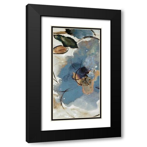 Softly Blushing III Black Modern Wood Framed Art Print with Double Matting by Palmer, Ruther