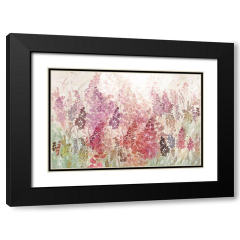 Haze Black Modern Wood Framed Art Print with Double Matting by Palmer, Ruth