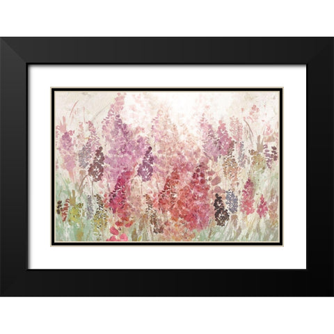 Haze Black Modern Wood Framed Art Print with Double Matting by Palmer, Ruth
