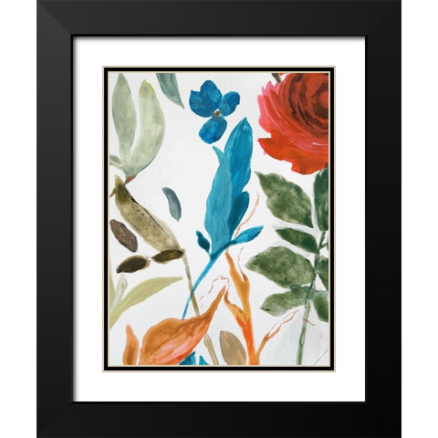 My Inspiration II Black Modern Wood Framed Art Print with Double Matting by Palmer, Ruth