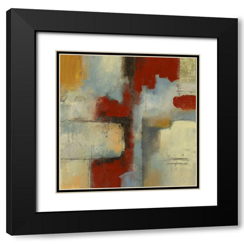 Mirage I Black Modern Wood Framed Art Print with Double Matting by Austin, L.