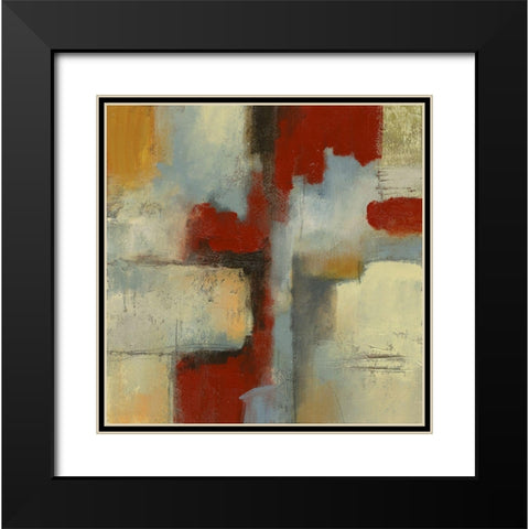 Mirage I Black Modern Wood Framed Art Print with Double Matting by Austin, L.