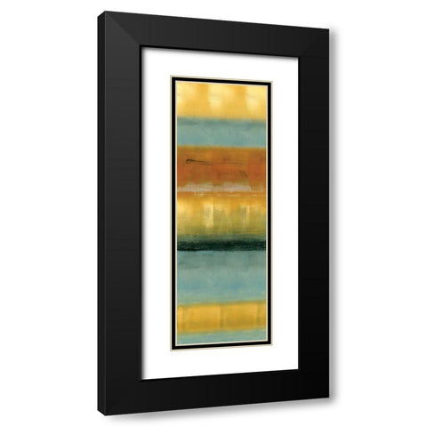 Daybreak I Black Modern Wood Framed Art Print with Double Matting by Austin, L