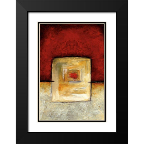 Short  Black Modern Wood Framed Art Print with Double Matting by Ridgers, Lisa