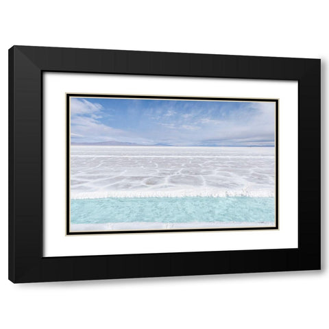 Salta Argentina II Black Modern Wood Framed Art Print with Double Matting by Silver, Richard