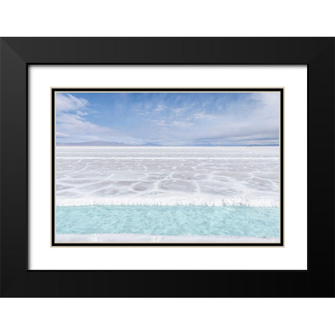 Salta Argentina II Black Modern Wood Framed Art Print with Double Matting by Silver, Richard