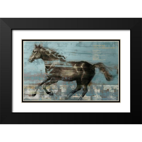 Spirit Black Modern Wood Framed Art Print with Double Matting by Selkirk, Edward