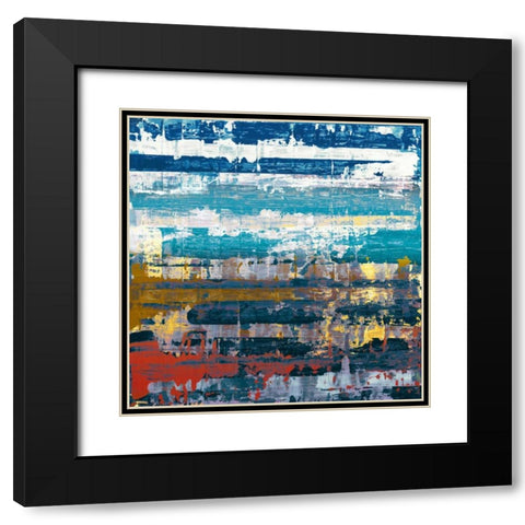 Hold of Time Black Modern Wood Framed Art Print with Double Matting by Selkirk, Edward