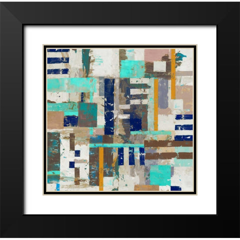 Acres I Black Modern Wood Framed Art Print with Double Matting by Selkirk, Edward