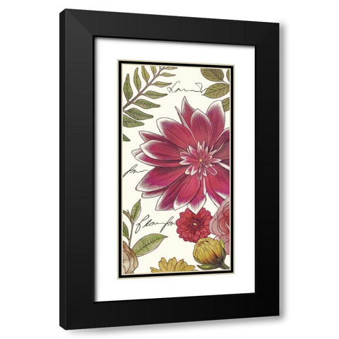 Tropical Bright I Black Modern Wood Framed Art Print with Double Matting by Selkirk, Edward