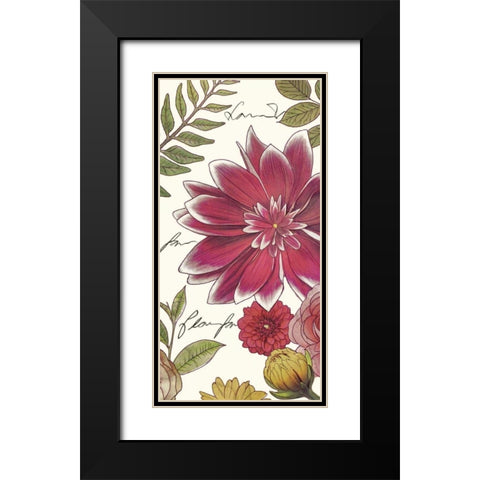 Tropical Bright I Black Modern Wood Framed Art Print with Double Matting by Selkirk, Edward