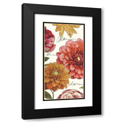 Tropical Bright II Black Modern Wood Framed Art Print with Double Matting by Selkirk, Edward