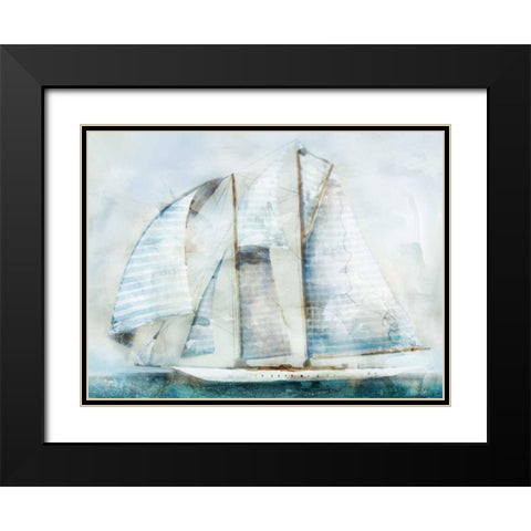 Pastel Hues I Black Modern Wood Framed Art Print with Double Matting by Selkirk, Edward