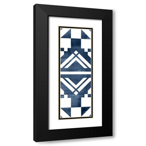 Geocities III Black Modern Wood Framed Art Print with Double Matting by Selkirk, Edward
