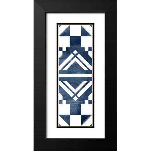 Geocities III Black Modern Wood Framed Art Print with Double Matting by Selkirk, Edward