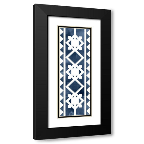 Geocities IV Black Modern Wood Framed Art Print with Double Matting by Selkirk, Edward