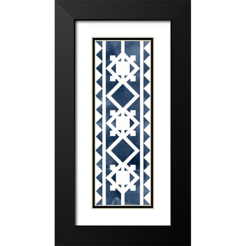 Geocities IV Black Modern Wood Framed Art Print with Double Matting by Selkirk, Edward