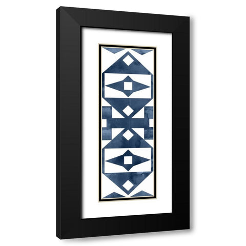 Geocities V Black Modern Wood Framed Art Print with Double Matting by Selkirk, Edward